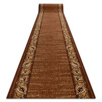 alfombra de pasillo bcf feliks marron 70 cm 70x310 cm
