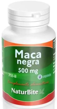 NaturBite Maca Negra 500mg 60 Comprimidos