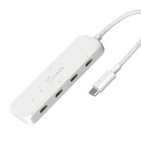 concentrador usb-c j5create jch345ew 4 puertos 2 generacion ecologico