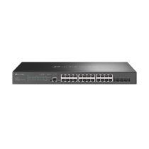 TP-Link Omada SG3428MP switch Gestionado L2+ Gigabit Ethernet (10/100/1000) EnergÃa sobre Ethernet (PoE) 1U Negro