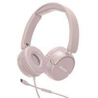energy sistem urban headphones type c con cable usb-c color rosa on-ear plegables 32 ohm