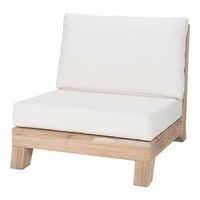 banco de madera con cojines bagus 80x75x92