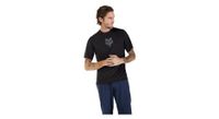 maillot de manga corta fox ranger hombre negro