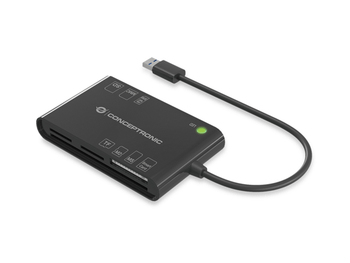 CARD READER EXTERNO CONCEPTRONIC LECTOR USB2.0 DNIe 3.0 E Y (eID) Y LECTOR TARJETAS CONCEPTRONIC BIAN