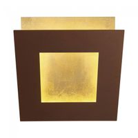 aplique de pared led dalia oro 40w