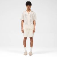 represent panel knitted tencelr twill shorts - s