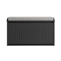banco zapatero con 1 puerta negro