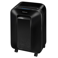 fellowes destructora lx200 minicorte 4x12mm negra