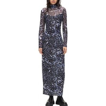 Karl Lagerfeld Vestido largo Klj Ls Mesh Lights Aop Dre para mujer