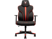 silla gaming - woxter station alien v20 hasta 150 kg reposabrazos fijos ruedas antiaranazos rojo