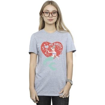 Disney Camiseta The Little Mermaid Daddy para mujer