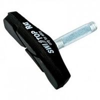 swissstop kit 4 zapatas rat negro cantilever aluminio