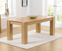 thames 180cm oak dining table