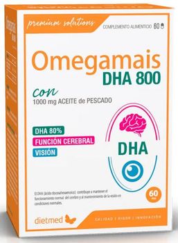 Dietmed Omegamais DHA 800 60 Perlas
