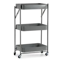 carrito verdulero gris acero plastico 295 x 785 x 455 cm