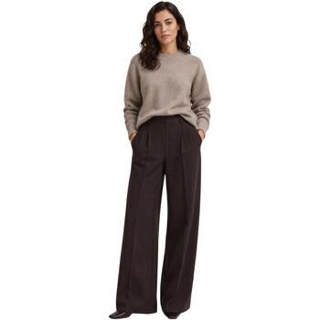 Only Pantalones Onlzina Mw Wide Pinstripe Pant Tlr 15382217 para mujer