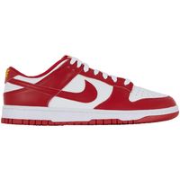 nike deportivas moda baskets dunk low retro blanc  rouge para hombre