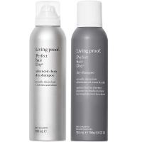 living proof icons perfect hair day phd dry shampoo duo original  advanced clean