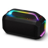 altavoces philips portatil inalambrico y alambrico 50 w con luces led e ip67