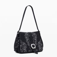 desigual bolso cruzado efecto piel tachuelas pequeno 25waxpbh-2000