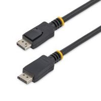 cable de 1m displayport 12 4k con cierre de seguridad - 2x macho dp