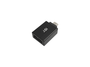Adaptador - ISY IAD-1038, Universal, micro USB USB-A 2.0, Hasta 480 Mbps, Negro