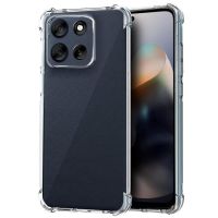 carcasa antishock para motorola moto g56 5g esquinas reforzadas transparente