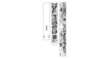Dyedbro frame fluor frame pelicula protectora negro