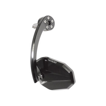 Espejo retrovisor extremo de barra Highsider Victory Evo negro