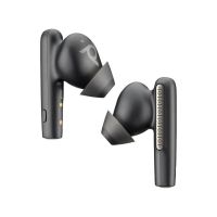 auriculares poly inalambricos bluetooth 53 con cancelacion de ruido y microfono negro carbon