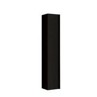 mueble de bano suspendido 1 puerta coleccion frassi color negro ceniza