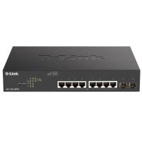 switch gestionado d-link dgs-1100-10mpv2 8 puertos gigabit poe 2 sfp