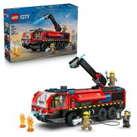 lego city camion de bomberos aeroportuario juguete de construccion 7 anos - 60499