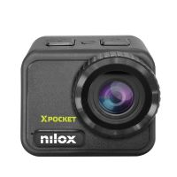 camara nilox 4k ultra hd 8mp cmos lcd estabilizador microsd 2h negro