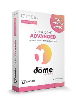 ANTIVIRUS PANDA DOME ADVANCED 2 DISPOSITIVOS 1 AÑO WINDOWS, ANDROID, IOS, MA