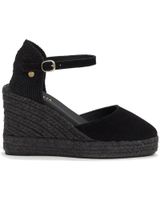 de la valeta alpargatas negras cerradas negro