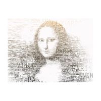 papel pintado 3d - notas de leonardo da vinci 300x231 cm