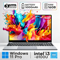 computadora portatil xiaman de 156 pulgadas con intel core i3 6100u windows 11 16 gb de ram ssd de 1 tb2 tb portatil con retroiluminacion para oficina y estudio