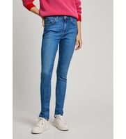 pepe jeans para mujer pl204728nc3 jeans en fit skinny regent azul 2630 casual algodon denim sostenible