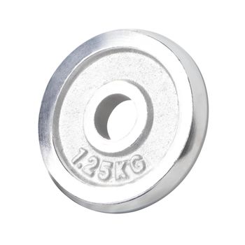 Gorilla Sports Discos de Pesas Cromados para barra estándar de 30 mm