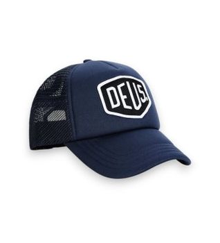 Deus Ex Machina para hombre. D263MHA112 Gorra trucker Baylands marino (OSFA), Azul, Casual, Poliéster