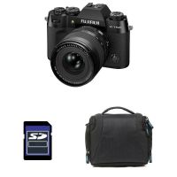 camara mirrorless fujifilm x-t50 402mp 62k 16-50mm wifi bluetooth