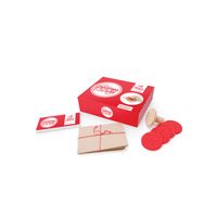 card making kit with wooden stamp set