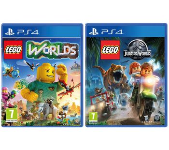 PS4 LEGO Worlds & Jurassic World Bundle