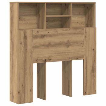 Cabecero De Armario Con Estante Roble Artisan Madera Ingénierie