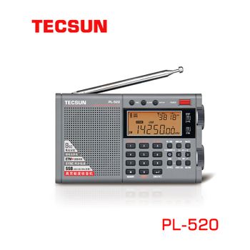 Radio Portátil Tecsun PL520, FM Estéreo, LW, MW, SW, SSB, Banda Completa, Receptor DSP, Radio de Escritorio para Interiores, Tipo-C, 850 Memorias Preestablecidas