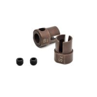 2pcs zd racing dbx-07 17 taza de engranaje de transmision de aleacion de acero s2 mejorada 8656 modelos de repuesto par