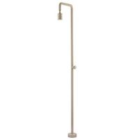 ducha de piscina beige en acero inoxidable 316 resistente a la corrosion