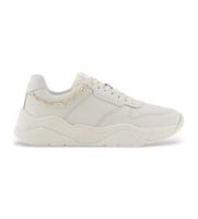 ax armani exchange para mujer xw001617af17443m0107 zapatillas de piel equip blanco 41 plano cordones casual