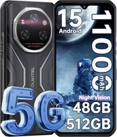 oukitel wp55 pro 5g telefono inteligente resistente desbloqueado android 15-48gb512gb2tb pantalla fhd de 66 camara trasera de 108mp